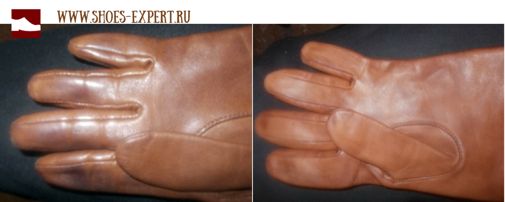 реставрация перчаток